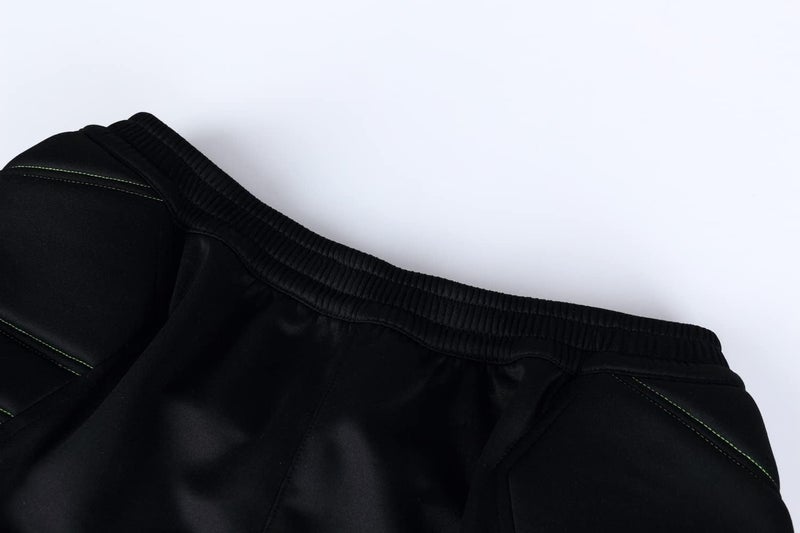 KELME سروال حارس مرمى برو مع وسادات حماية سروال حارس مرمى للشباب باللون الأزرق مقاس كبير - Image 2